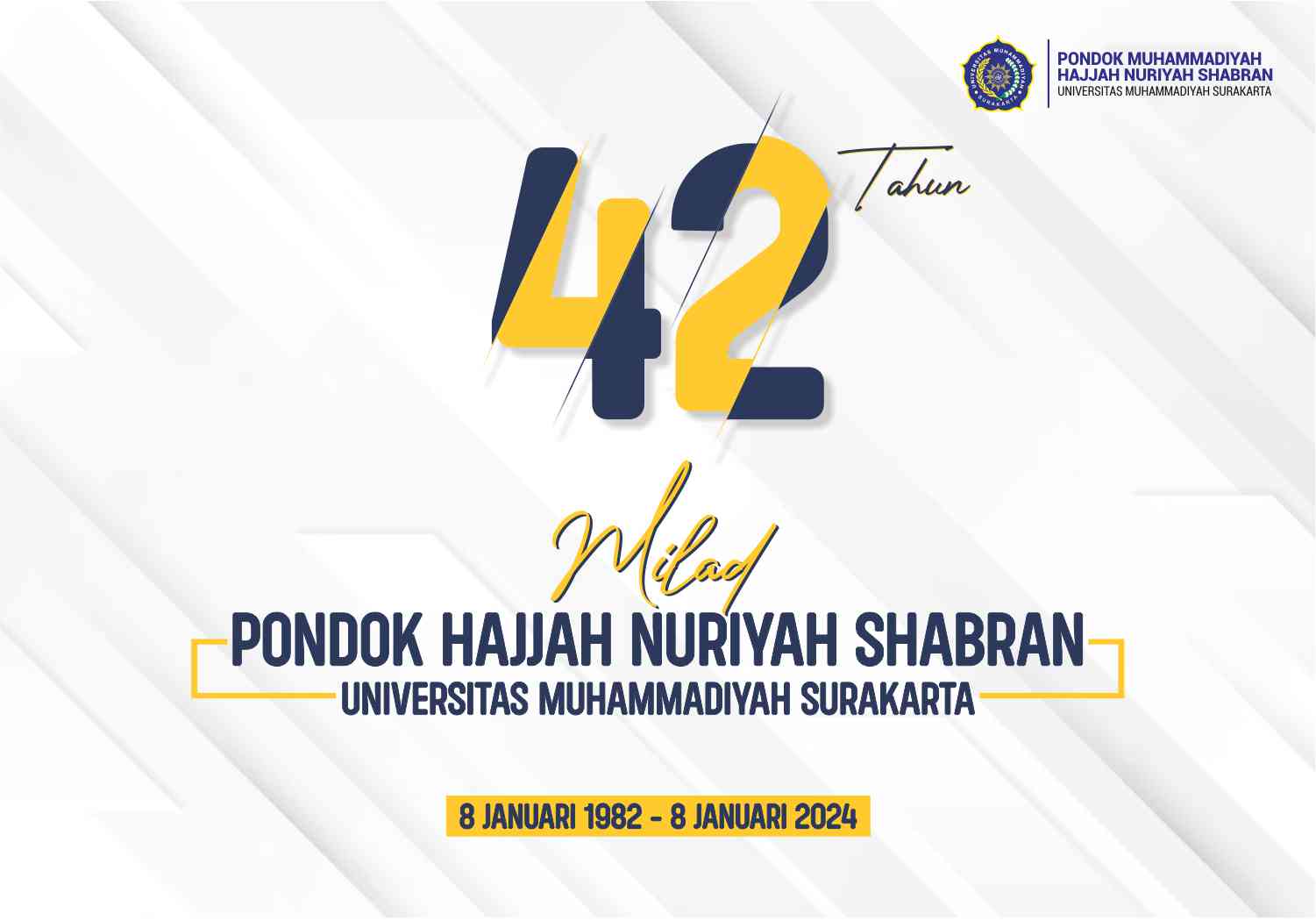 Milad 42 Pondok Shabran UMS